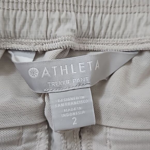 Athleta Trekkie Belted Pants Size 2 - Picture 8 of 11
